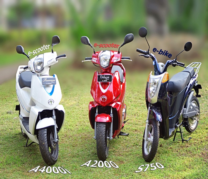 TERRA MOTORS E-SCOOTER A2000 DELUXE VARIANT